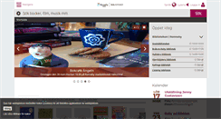 Desktop Screenshot of bibliotek.ronneby.se